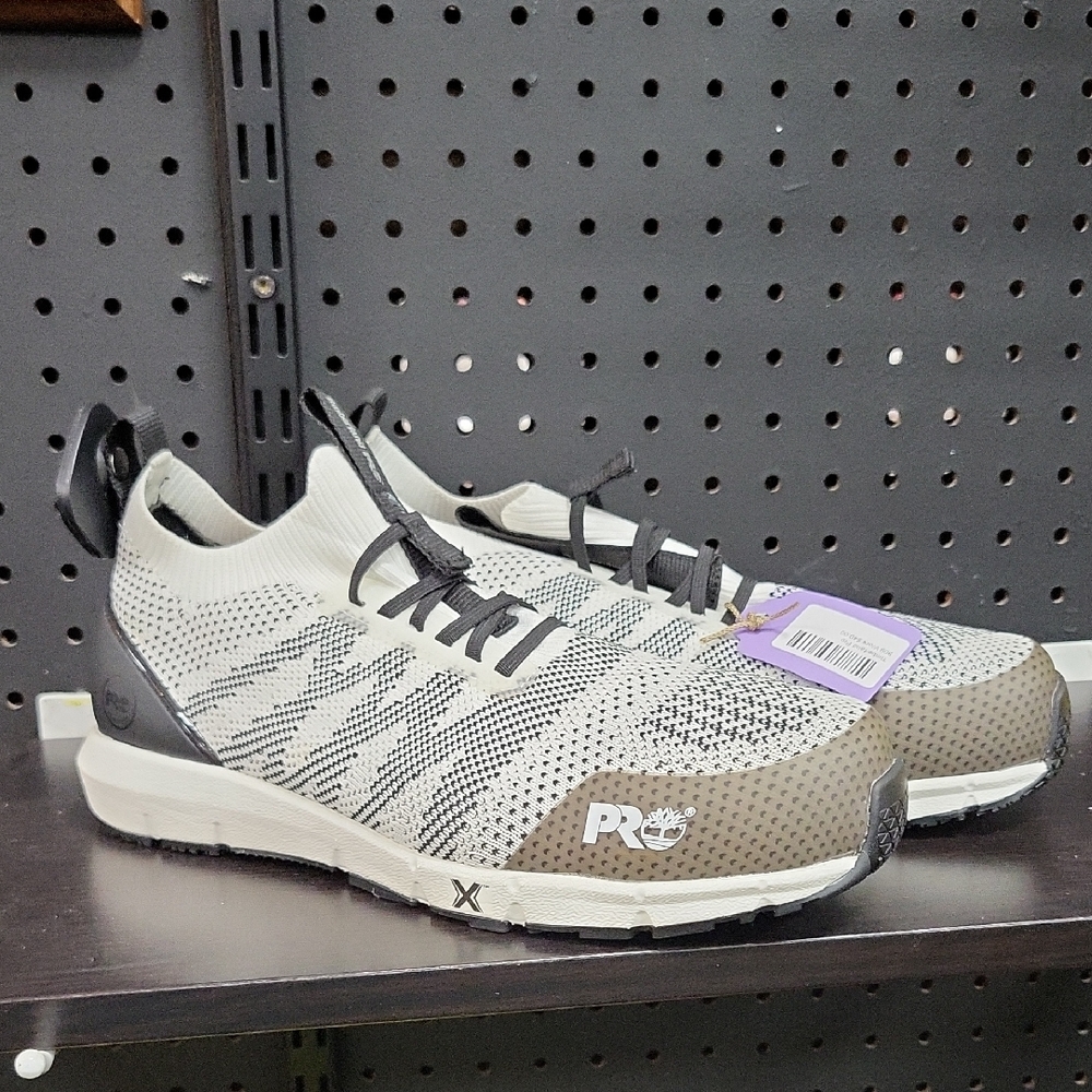 Timberland PRO Black and White Athletic Shoes